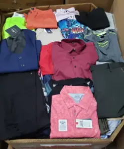 Male clothing liquidation pallet